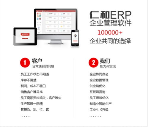 仁和ERP 生产型工厂企业管理的首选软件，赋能计算机系统服务新高度